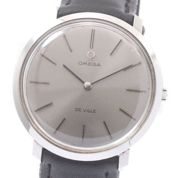 OMEGA De Ville 111.077 Cal.620 Silver Dial Hand Winding Men's Watch - Picture 5 of 12